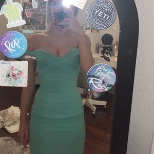 Sherri Hill green dress